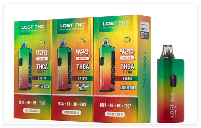 Lost THC V2 THCA 420 Edition Disposable