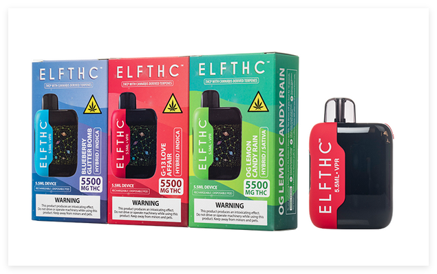 ELF THC 5500 THCP 5.5G Vape Pen