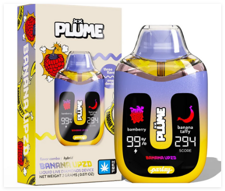 Plume Parlay 2G Liquid Live Diamonds Blend Vape
