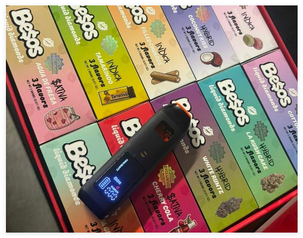 Besos Dual Vape 3 Flavors